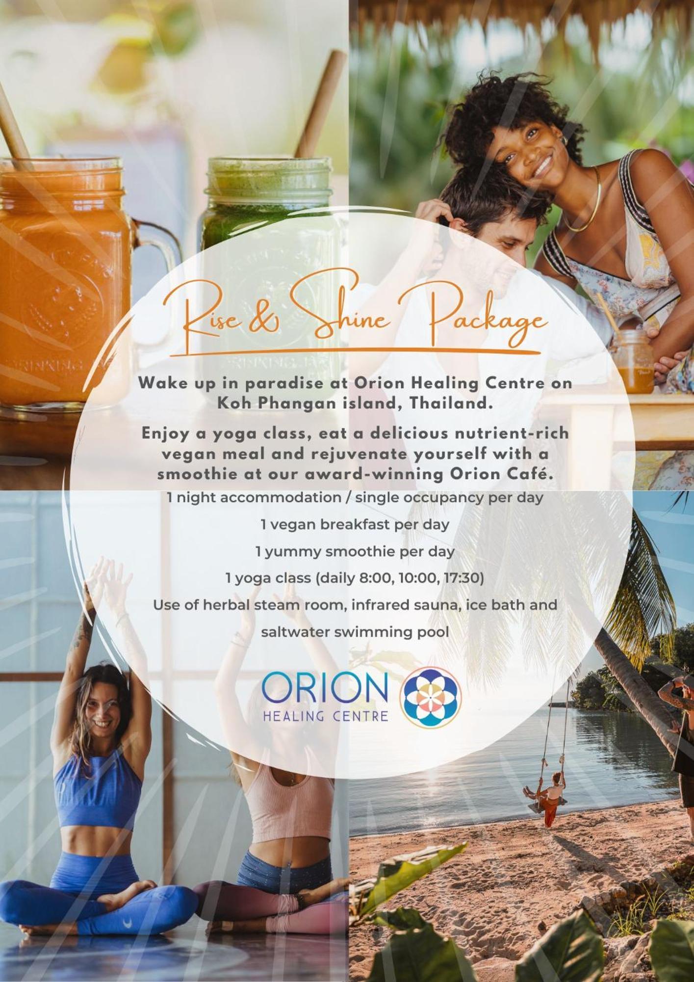 Orion Healing Centre Hotel Srithanu Exterior photo